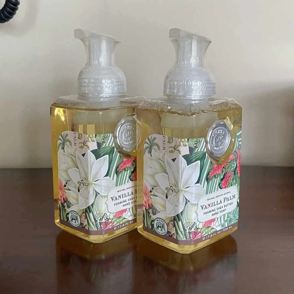 Michel Design Works Vanilla Palm Foaming Hand Soap (2-Pack)
